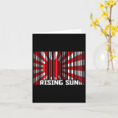 Rising Sun Karate Rcode Karte (Gelbe Blume)