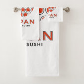 Rising Sushi Badhandtuch Set (Insitu)