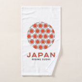 Rising Sushi Badhandtuch Set (Handtuch)