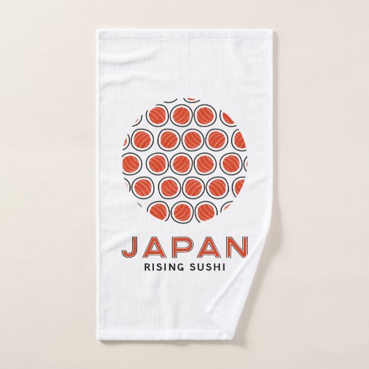 Rising Sushi Badhandtuch Set (Handtuch)