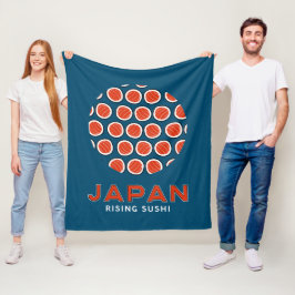 Rising Sushi Fleecedecke