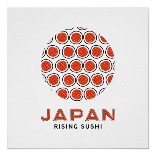 Rising Sushi Poster (Vorderseite)