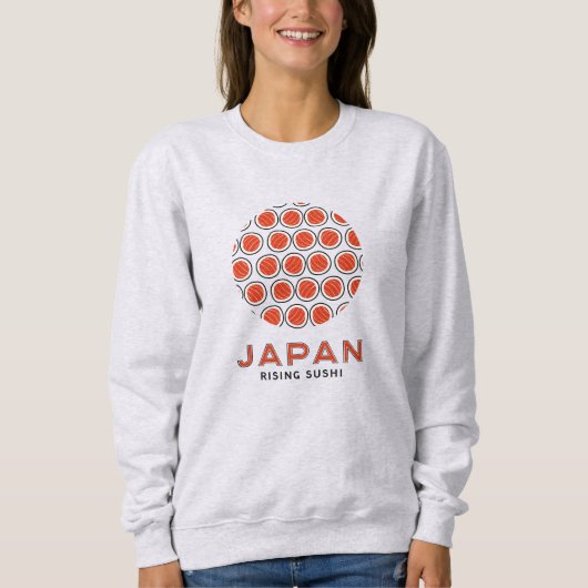 Rising Sushi Sweatshirt (Vorderseite)