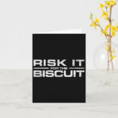 Risk It For The Cookie Movement  Karte (Gelbe Blume)