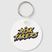 "Risk Takers" Graffiti Street Art Schlüsselanhänger (Rückseite)