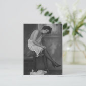 Riskante französische Foto-Postkarte Postkarte (Stehend Vorderseite)