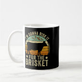 Riskier es für das Brisket Lustiger Fleischraucher Kaffeetasse (Links)