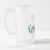 Riskieren Mattglas Bierglas (Links)