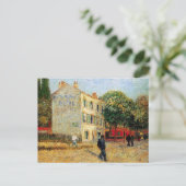 Rispal Restaurant at Asnieres by Vincent van Gogh Postkarte (Stehend Vorderseite)