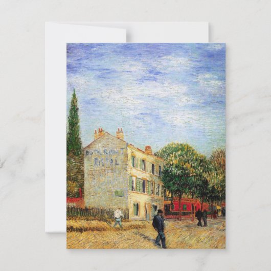 Rispal Restaurant in Asnieres by Vincent van Gogh (Vorderseite)