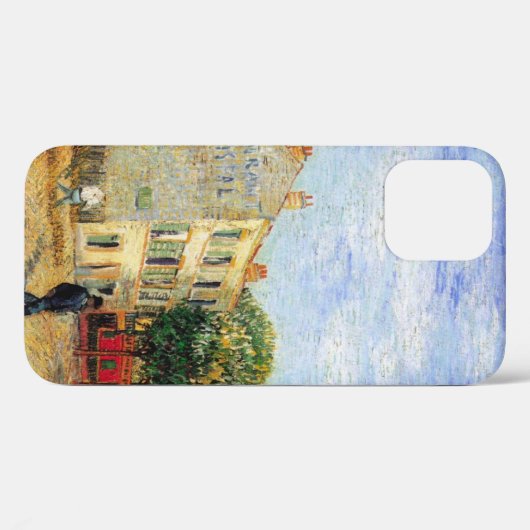 Rispal Restaurant in Asnieres by Vincent van Gogh Case-Mate iPhone Hülle (Rückseite (Horizontal))