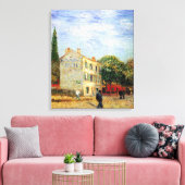 Rispal Restaurant in Asnieres by Vincent van Gogh Leinwanddruck (Insitu (Wohnzimmer))