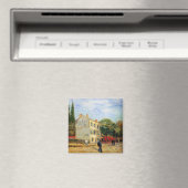 Rispal Restaurant in Asnieres by Vincent van Gogh Magnet (In Situ (Geschirrspüler))