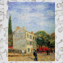 Rispal Restaurant in Asnieres by Vincent van Gogh Puzzle