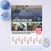 Riss des Tears Car Selling Flyer (Einzeln)
