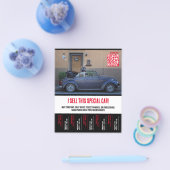 Riss des Tears Car Selling Flyer (Einzeln)