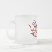 Riss Glas Tasse (Links)