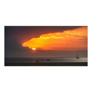 Riss im Himmel - Marina Del Rey, CA Fotodruck