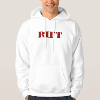 RISS-Rot-Sweatshirt Hoodie