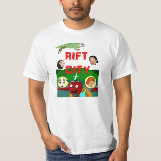 Riss-Stadt T-Shirt (Vorderseite)