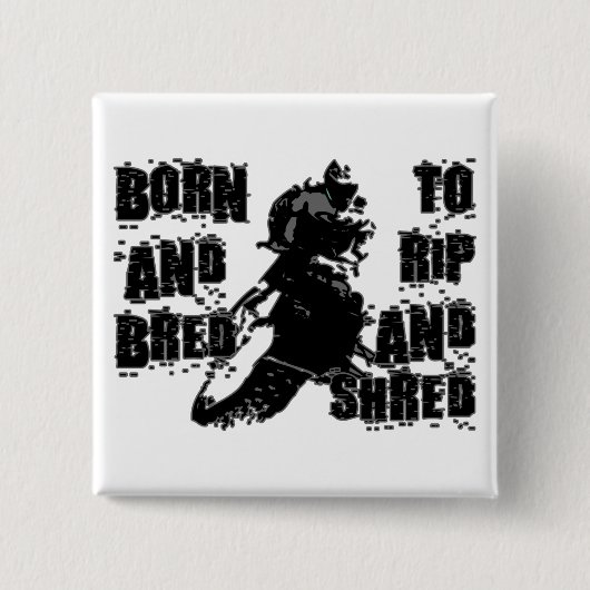 Riss und Fetzen Button (Vorderseite)