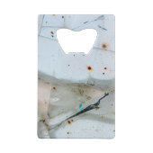 Rissbildung Kreditkartenflaschenöffner (Rückseite)