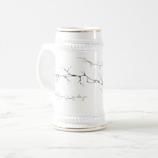 Risse Bierglas (Vorderseite Links)