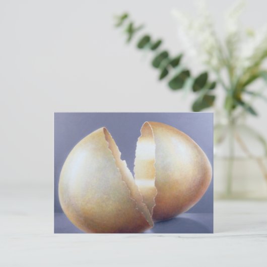 Risse Bronzezeiteier Postkarte (Stehend Vorderseite)