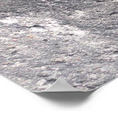 Risse der Hintergrund-Textur Poster (Ecke)