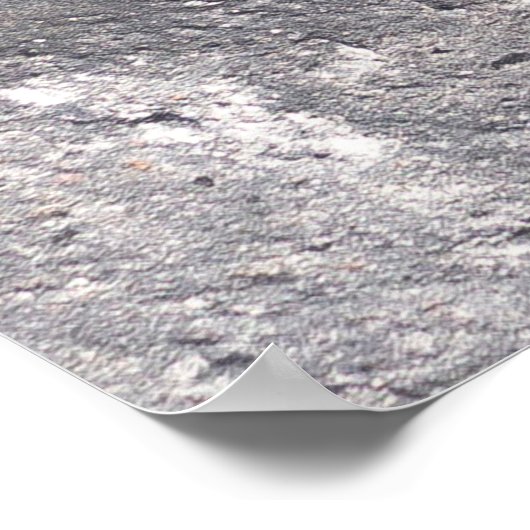 Risse der Hintergrund-Textur Poster (Ecke)