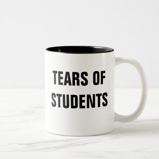 Risse der Studenten-Tasse Zweifarbige Tasse (Rechts)