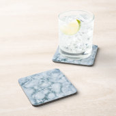 Risse Eisoberfläche (Stil 2) Ölmalerei Getränkeuntersetzer (Rechte Seite)