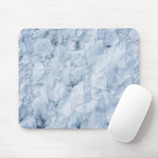 Risse Eisoberfläche (Stil 3) Ölmalerei Mousepad (Mit Mouse)