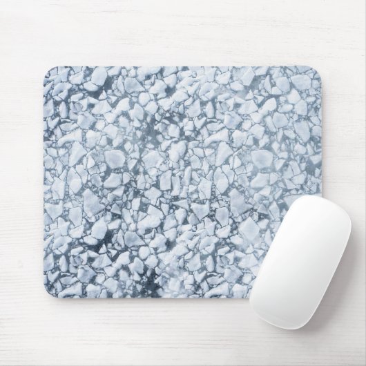 Risse Eisoberfläche (Stil 6) Ölmalerei Mousepad (Mit Mouse)