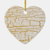 Risse Farbe Keramik Ornament (Vorne)