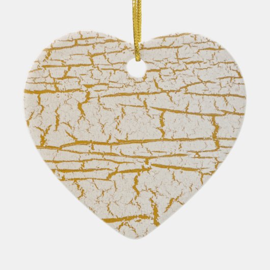 Risse Farbe Keramik Ornament (Vorne)