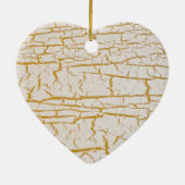 Risse Farbe Keramik Ornament (Hinten)