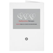 Risse + gebrochene Herzgrußkarte (Hinten)