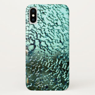 Risse Glasscherben sehen aquamarin aus Case-Mate iPhone Hülle