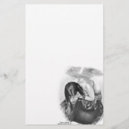 Risse im Himmels-Briefpapier Briefpapier