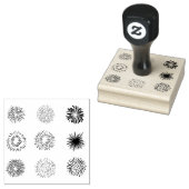 Risse im Party Gummistempel (Stempel)