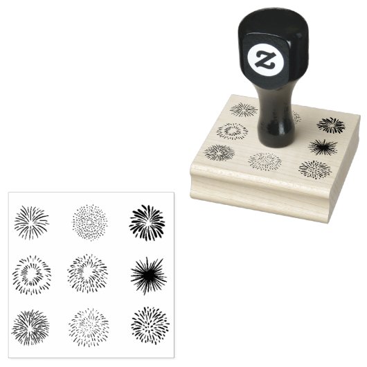 Risse im Party Gummistempel (Stempel)