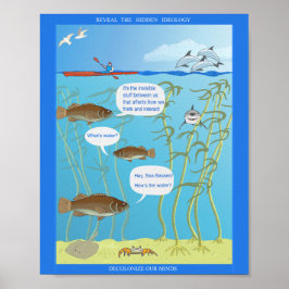 Risse in der Welt - Wie ist das Wasser? -  Poster