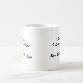 Risse laufen hinunter meine Beine Kaffeetasse (Mittel)