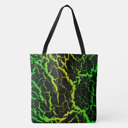 Risse Lava - grün/gelb Tasche (Vorderseite)
