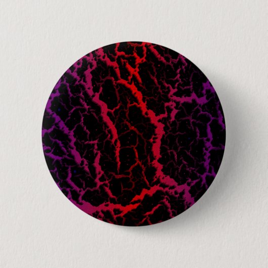 Risse Lava - Lila/rot Button (Vorderseite)