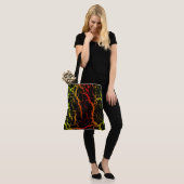 Risse Lava - Limon/rot Tasche (Am Model)