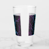 Risse Leerlaufbahn - Lila/Cyan Glas (Rechts)