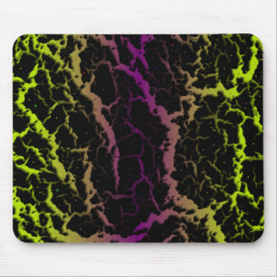Risse Leerlaufbahn - Limon/Lila Mousepad