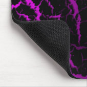 Risse Leerlaufbahn - rosa/Lila Mousepad (Ecke)